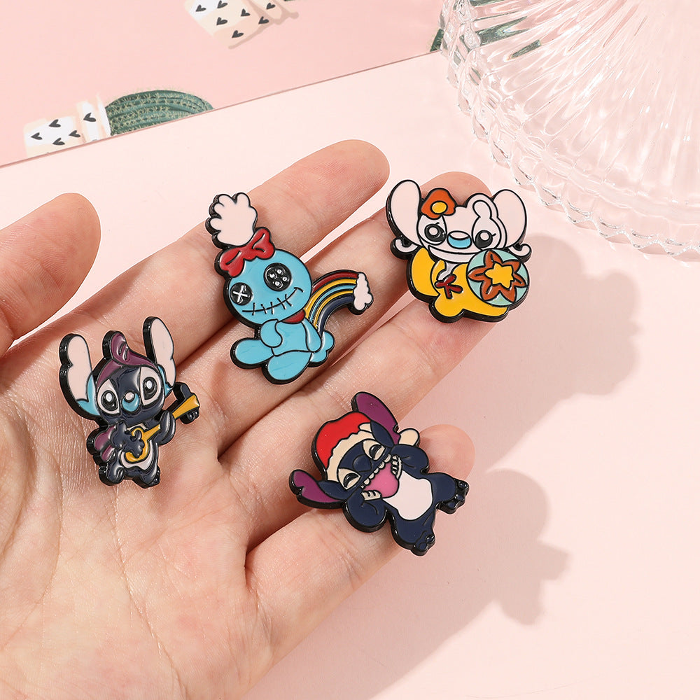 Alloy cartoon cute brooch (Minimo de compra 2) MIC-ZhuoL003