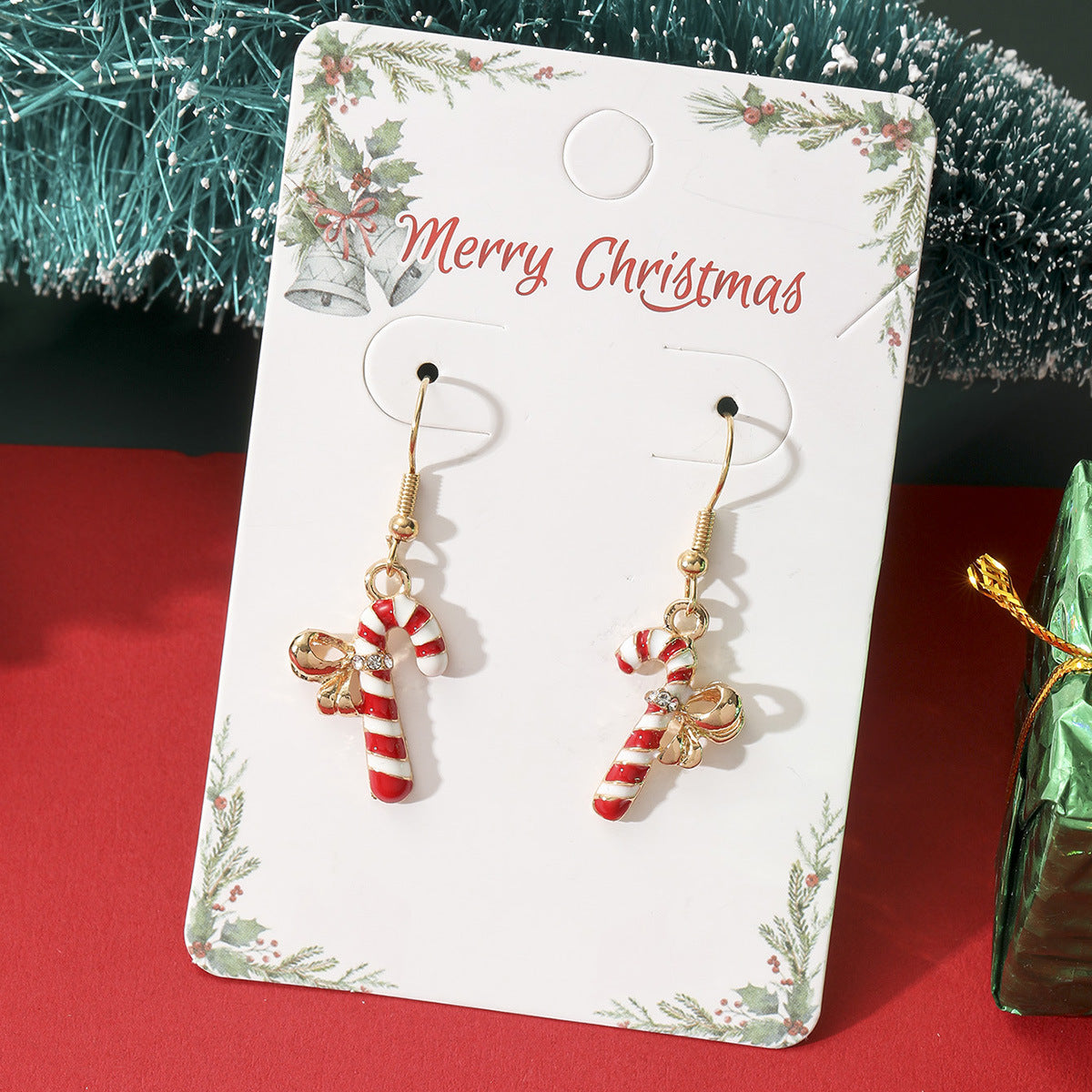 Acrylic New Christmas Series Earrings MIC-JunJ017