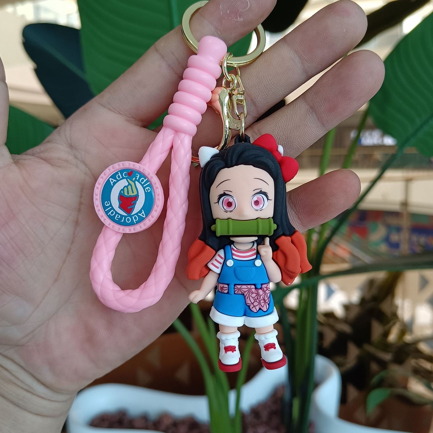 PVC cartoon ghost extermination blade keychain (Minimo de Compra 2) MIC-KuangK001