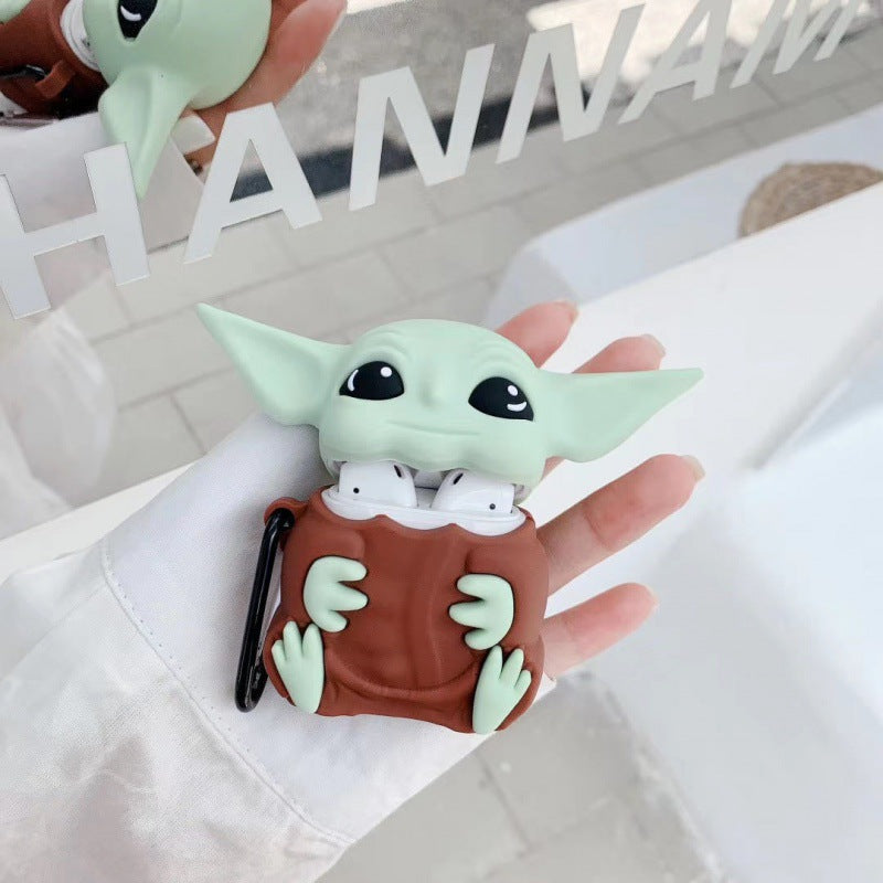 Silicone Yoda Elephant Earphone Cover (Minimo de compra 2) MIC-JLF002