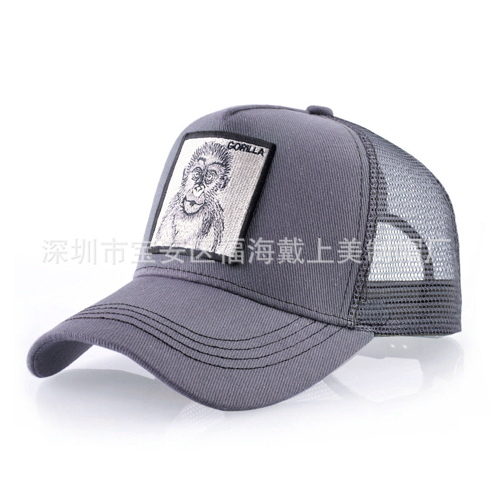 Nylon embroidered animal Baseball cap MYA-DSM013