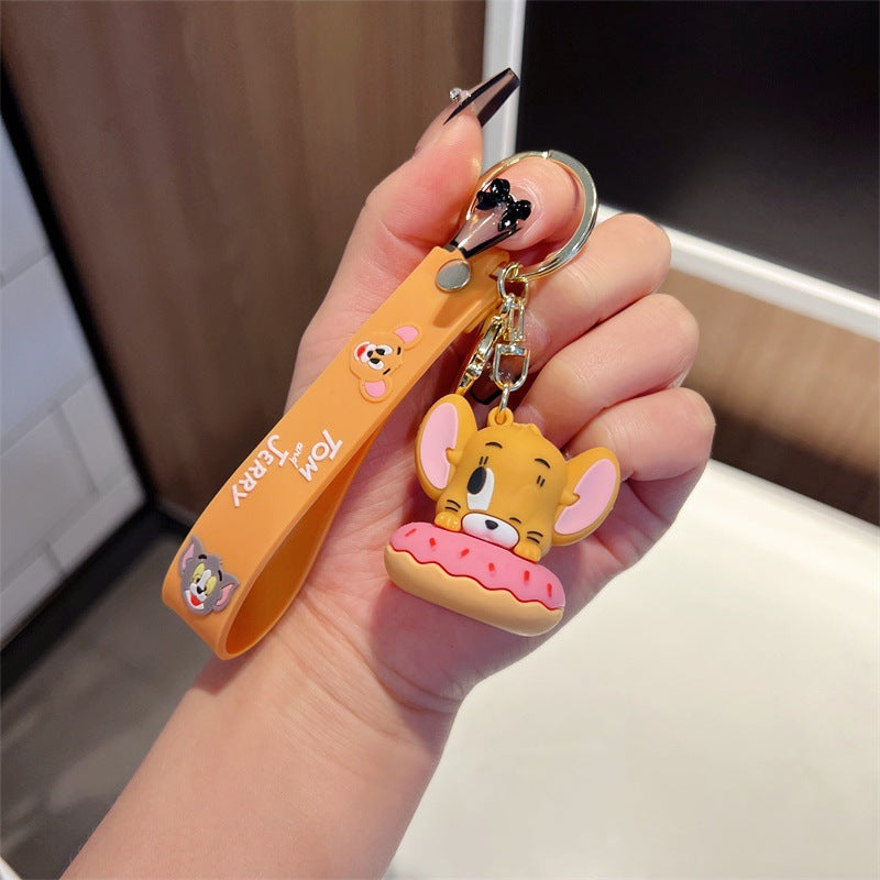 PVC cute cartoon keychain MYA-JinB028