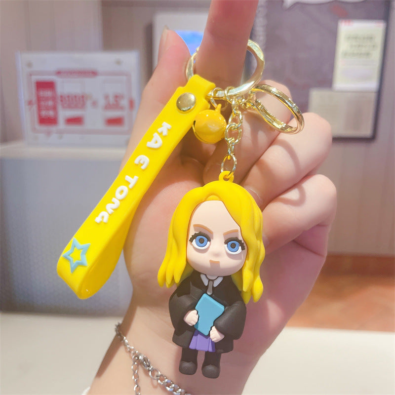 resin magic school keychain MIC-HongY001