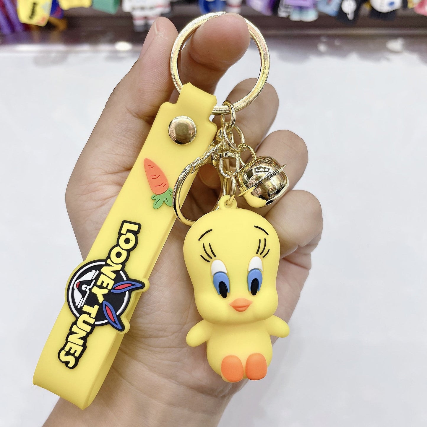 PVC new cartoon Cuidi bird keychain (Minimo de compra 2）MIC-JuS020