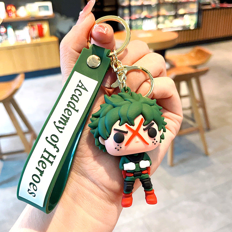 PVC cute hero academy keychain MIC-MLZ017