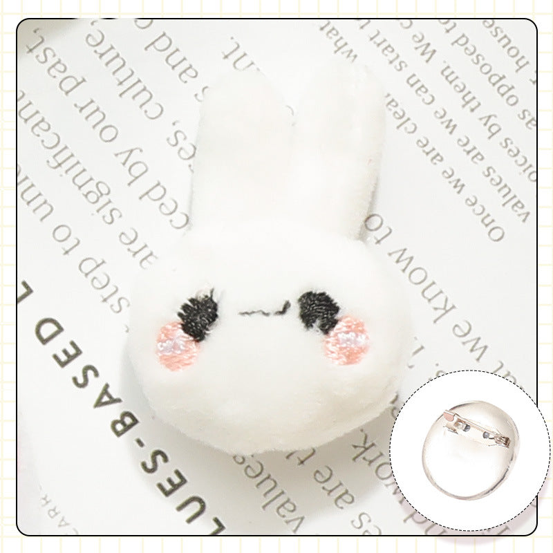 Plush cartoon cute brooch MYA-ZhanY005