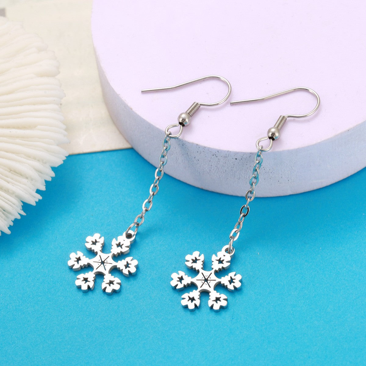 Alloy New Fashion Christmas Earrings (Minimo de Compra 3)  MIC-AiY006