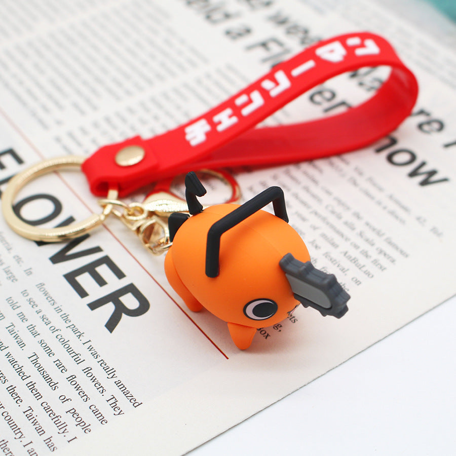 keychain PVC Cartoon Chainsaw Man (F) MIC-HAn008