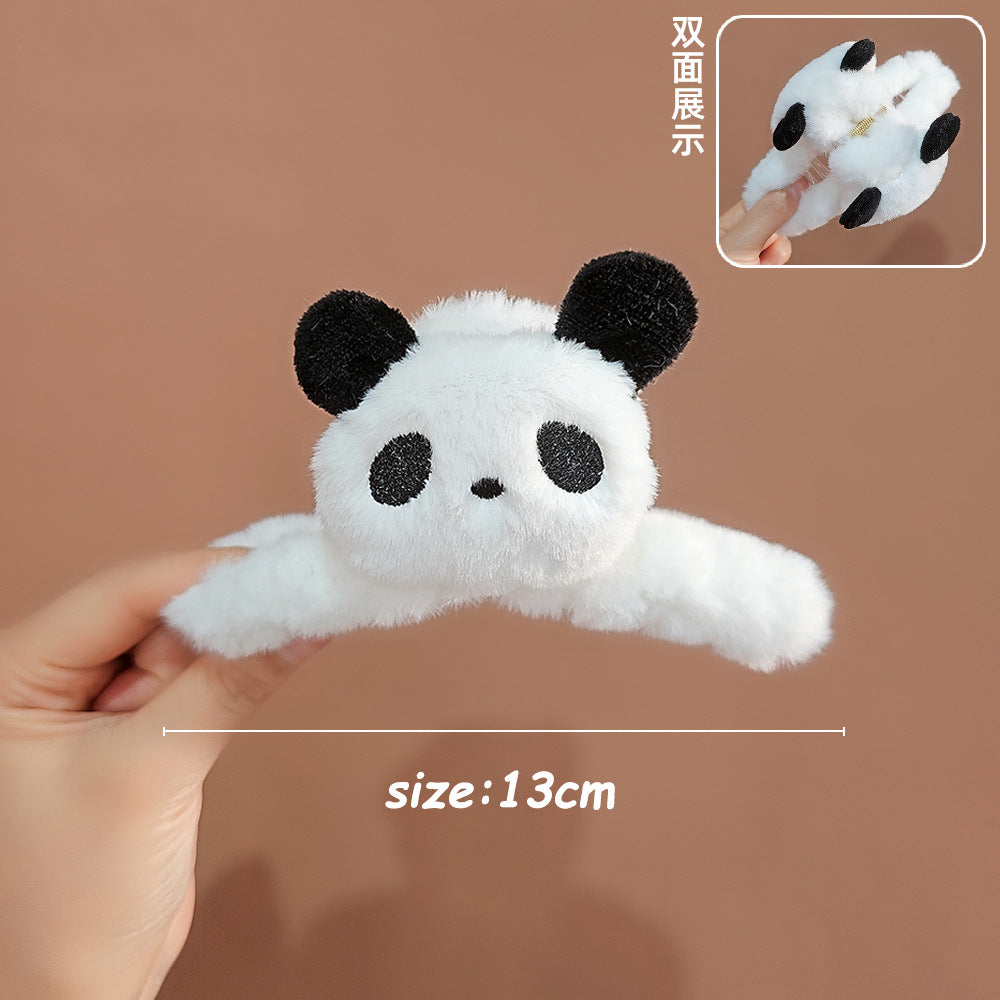 Plush cartoon cute hair clip MYA-WoD005