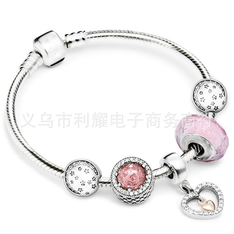 Alloy DIY Pandora Cartoon Bracelet MYA-LiY019