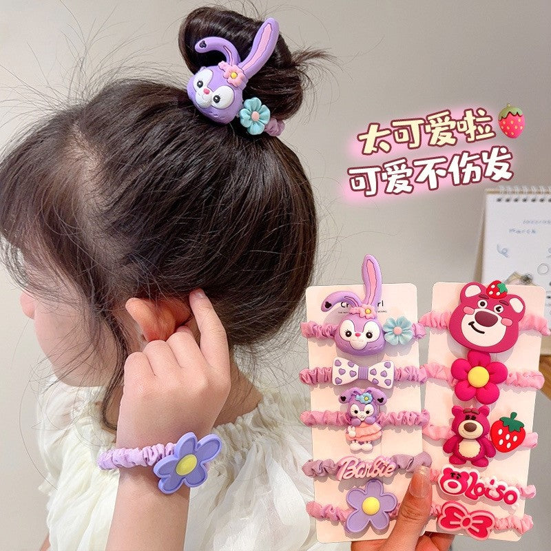 Fabric cartoon cute headband hair loop (Minimo de compra 10) MIC-WeiY007