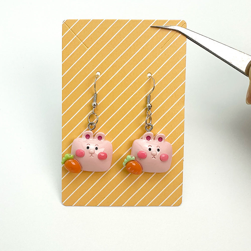 Resin Funny Earrings MIC-MingC019