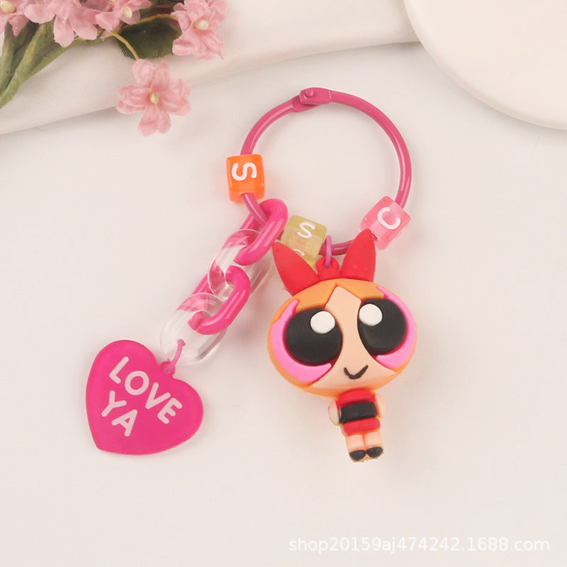 Keychains PVC Alloy Acrylic Cartoon Cute Anime (M) Minimo de compra 2 YiHan041