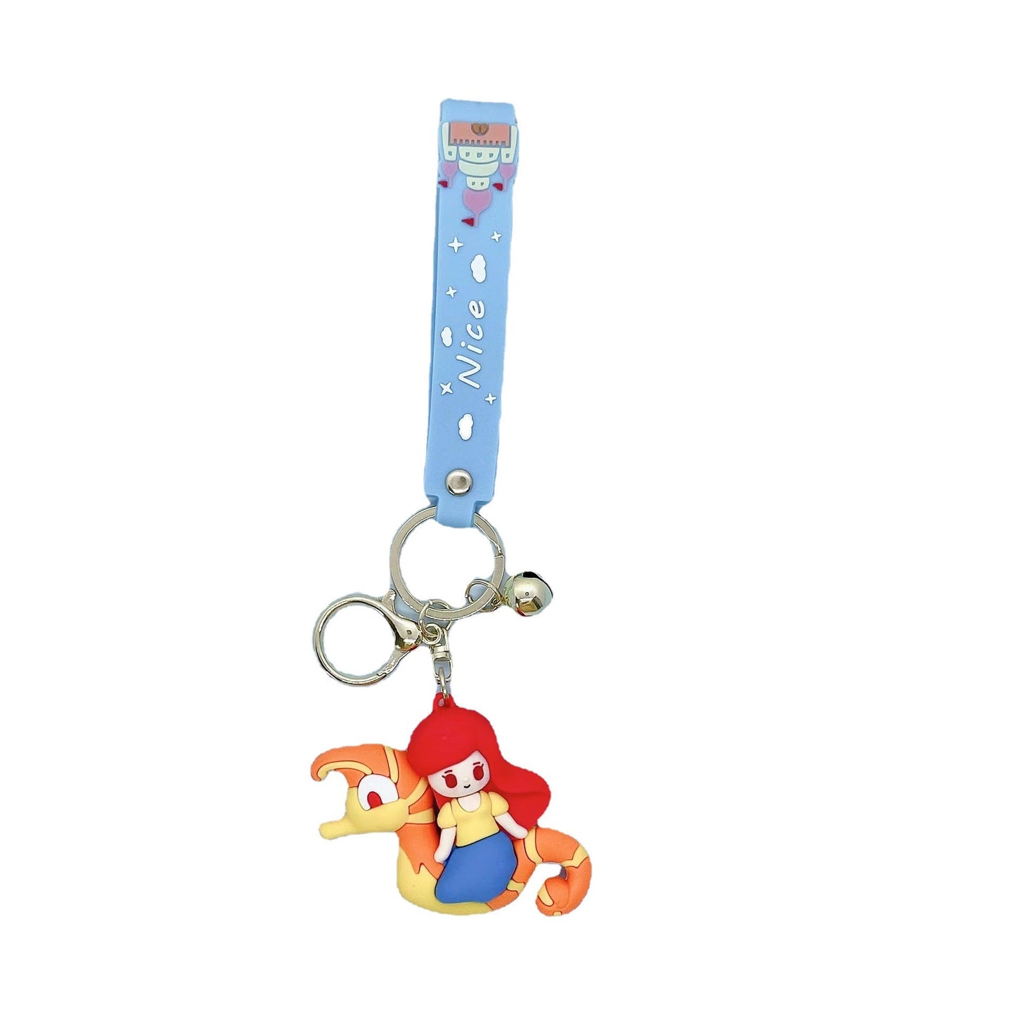 PVC new lovers cartoon keychain (Minimo de compra 2）MIC-JuS004