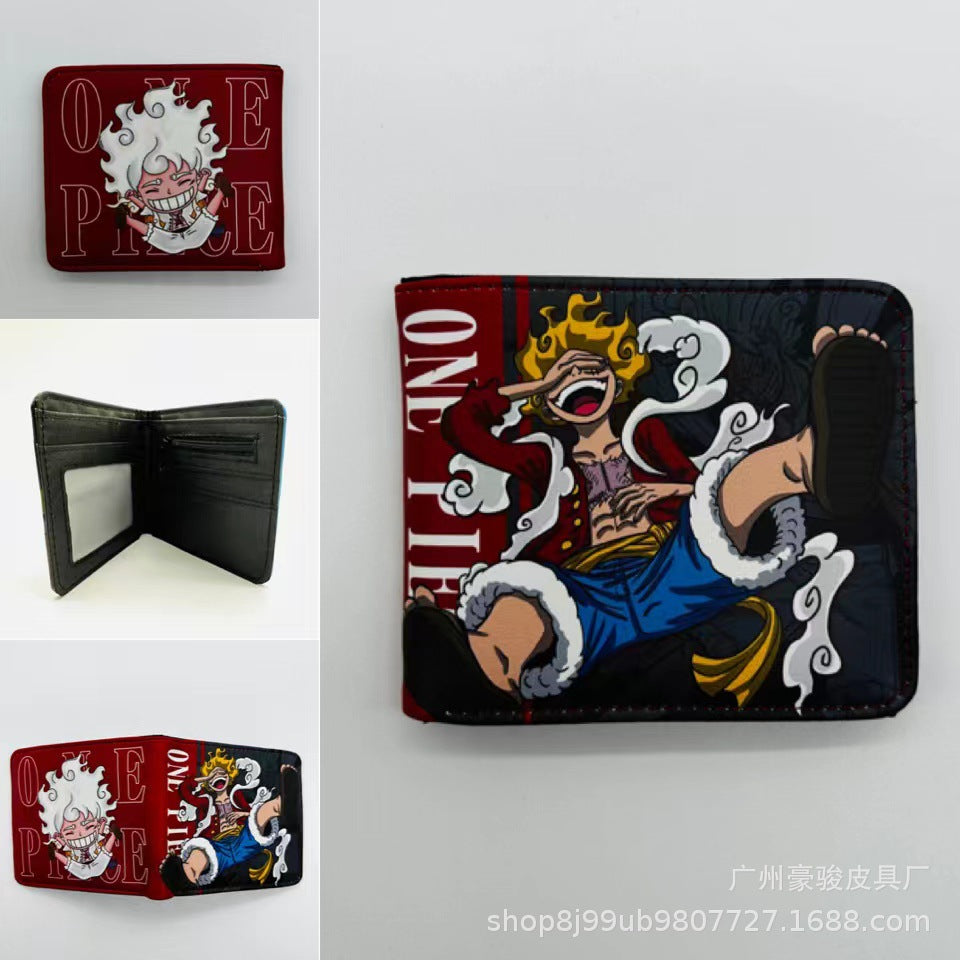 PU Pirate King Short Wallet MYA-HaoJ009