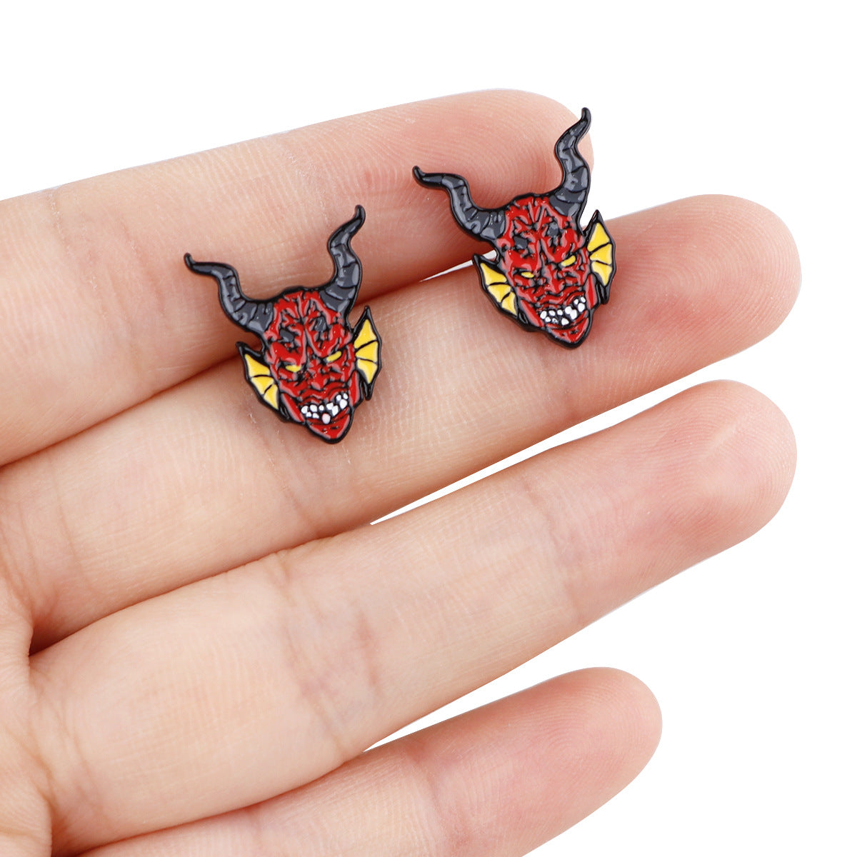 Alloy zombie bride cartoon earrings (Minimo de Compra 5) MIC-KuB016