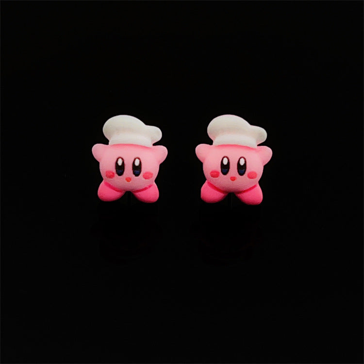 Resin cute cartoon sweet earrings (Minimo de Compra 2) MIC-WWHM054