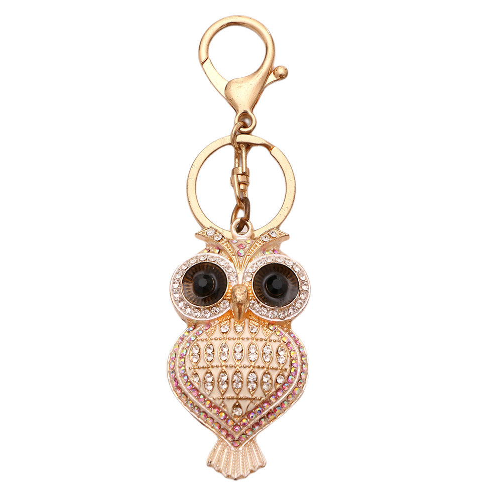 Diamond owl keychain  (Minimo de compra 2) MIC-ChaoK008