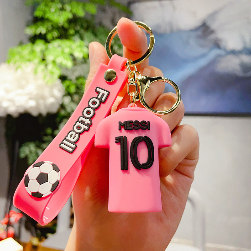 Cartoon Jersey PVC Doll Keychain JG029