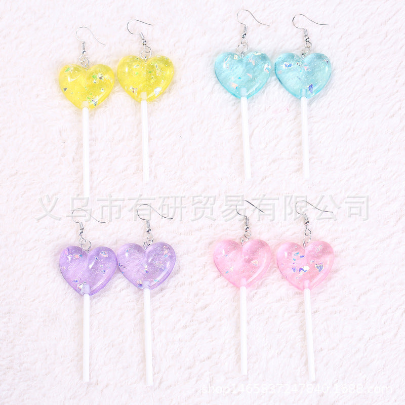 Resin simulated food earrings (Minimo de Compra 2) MIC-YouY016