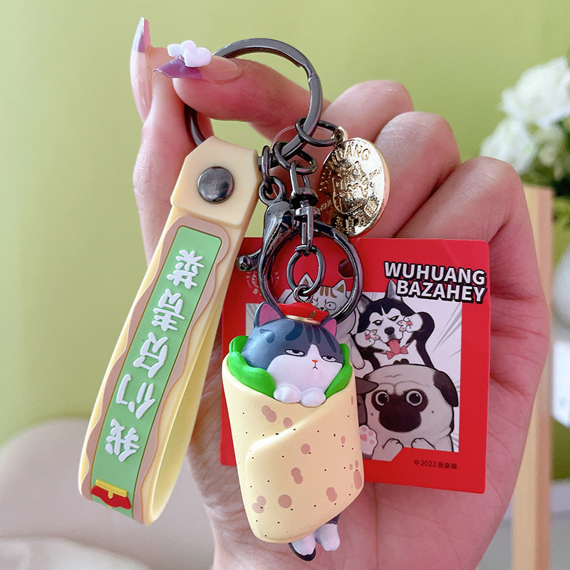 PVC new Wuhuangmao cartoon keychain MIC-YanG010