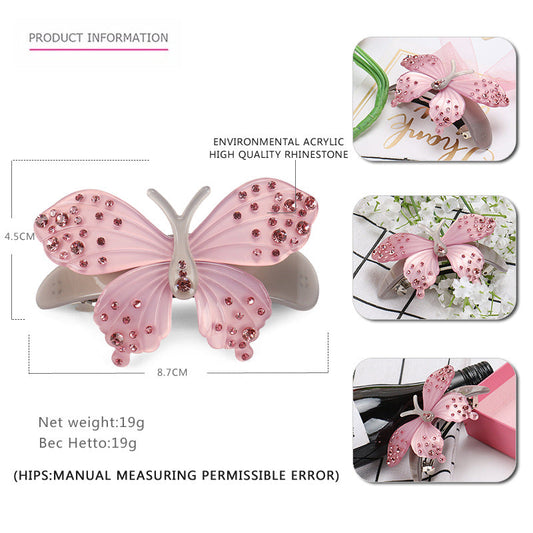 Butterfly spring clip versatile hairpin MIC-HC-PeiY002