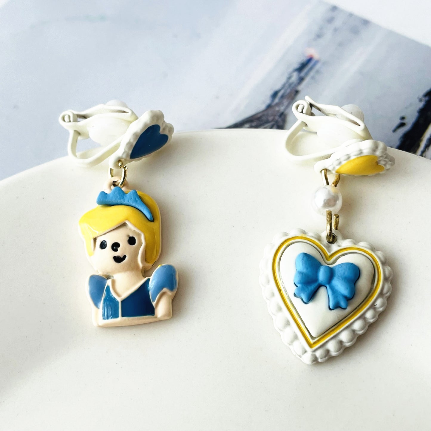 Alloy cartoon cute earrings MIC-ASY004