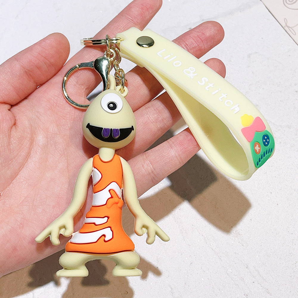 PVC cartoon keychain MIC-QiC027