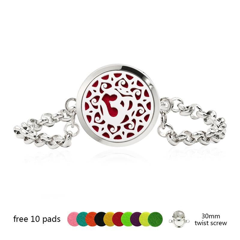 Bracelet Stainless steel aromatherapy cartoon bracelet AOXI002