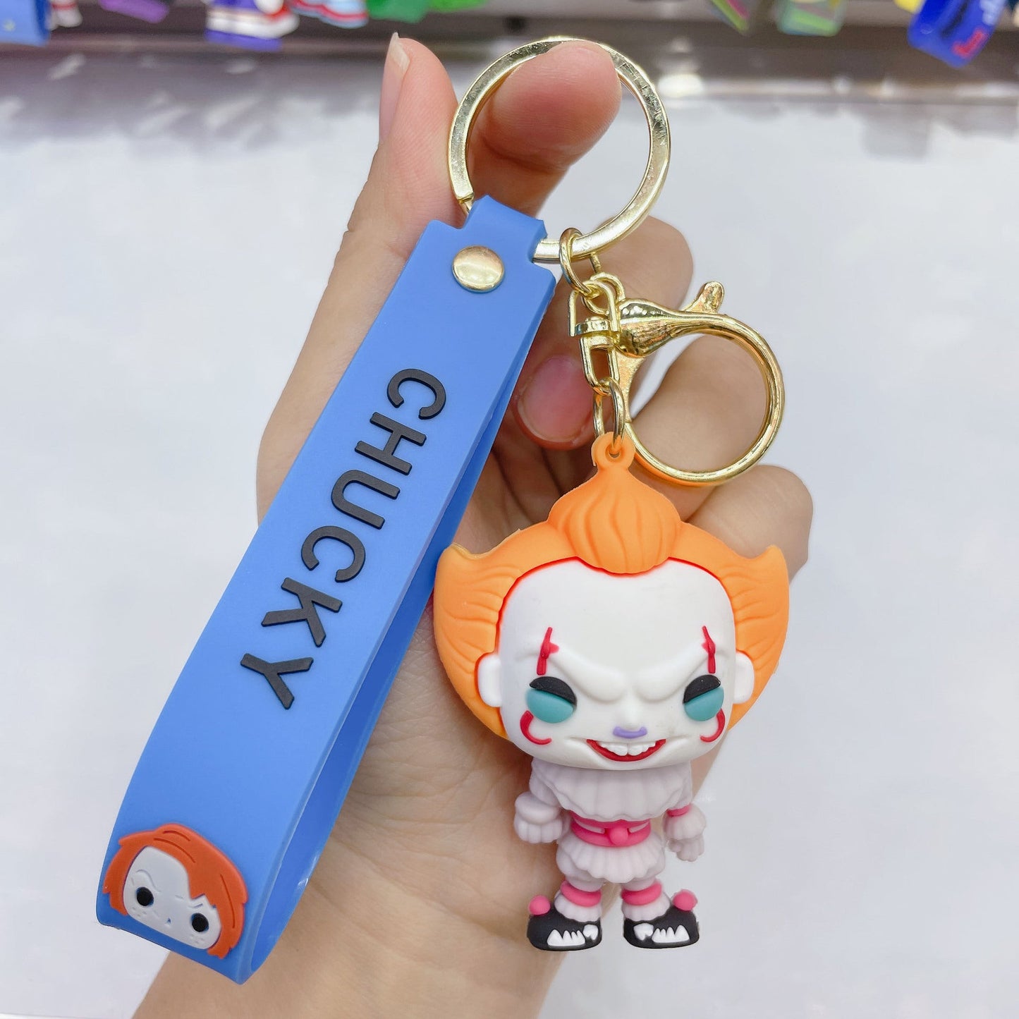 PVC new Halloween cartoon key chain (Minimo de compra 2）MIC-JuS013