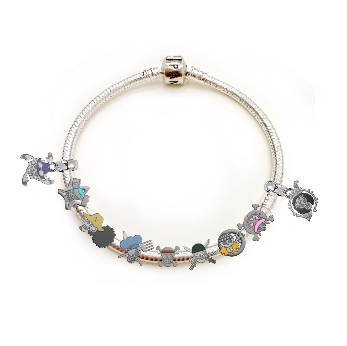 Alloy Panjiadora Cartoon Bracelet (Minimo de Compra 2) MIC-FeiM013