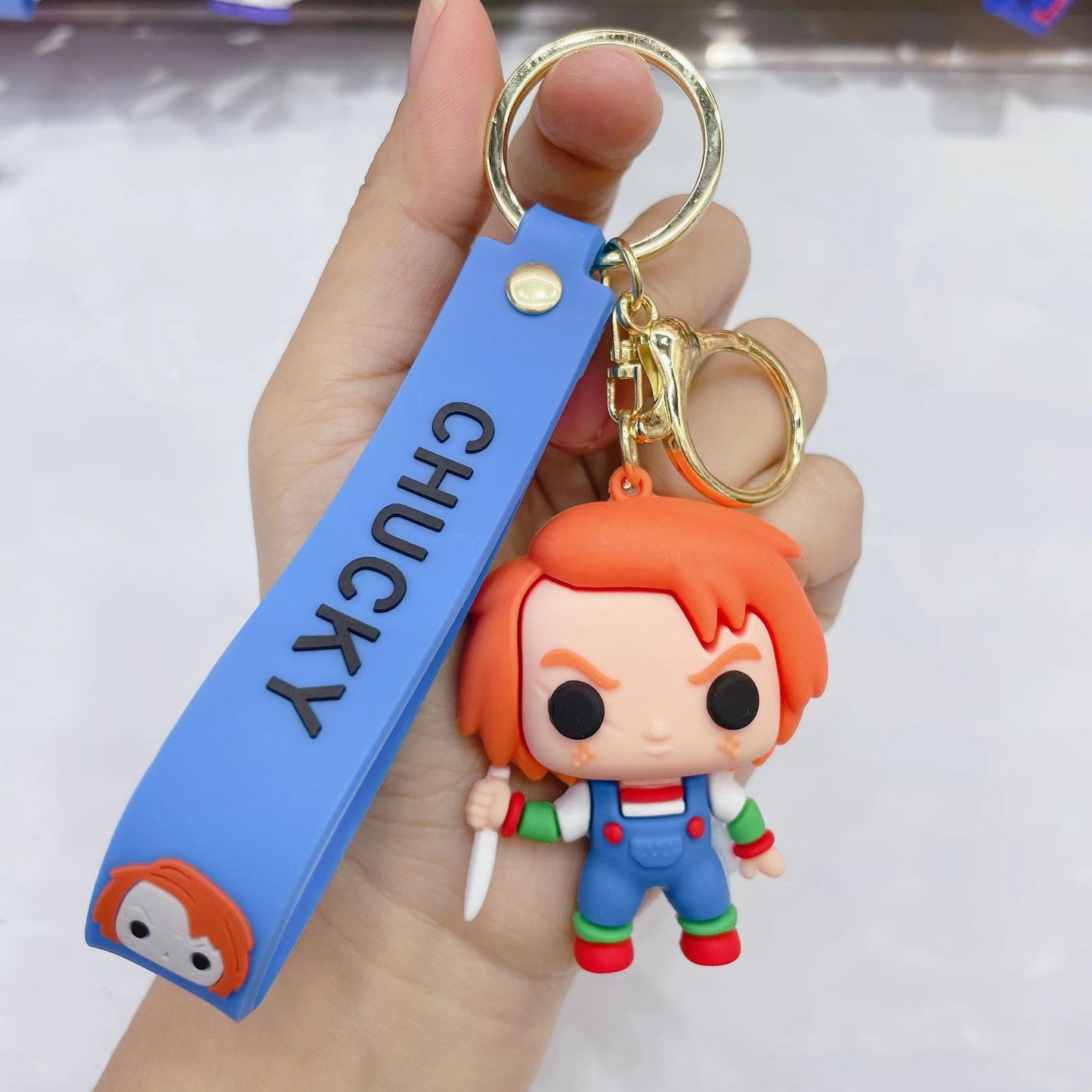 PVC new Halloween cartoon key chain (Minimo de compra 2）MIC-JuS013