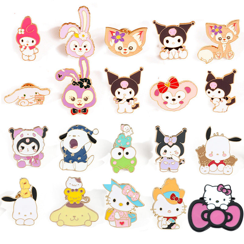 Alloy cartoon brooch (Minimo de Compra 10) MIC-ShengY023