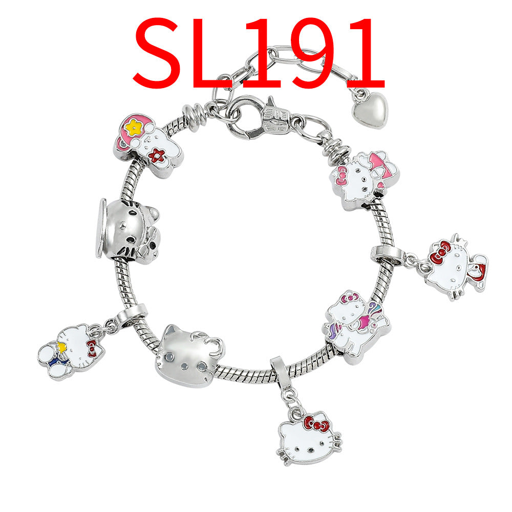 Alloy cartoon anime series bracelet (Minimo de Compra 4) MIC-BoS013