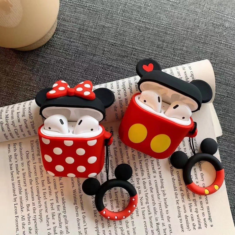 Silicone cartoon earphone case (Minimo de compra 2) MIC-JLF012