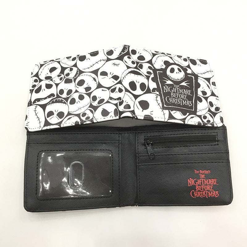 PU Scary Skull Wallet MYA-HaoJ004