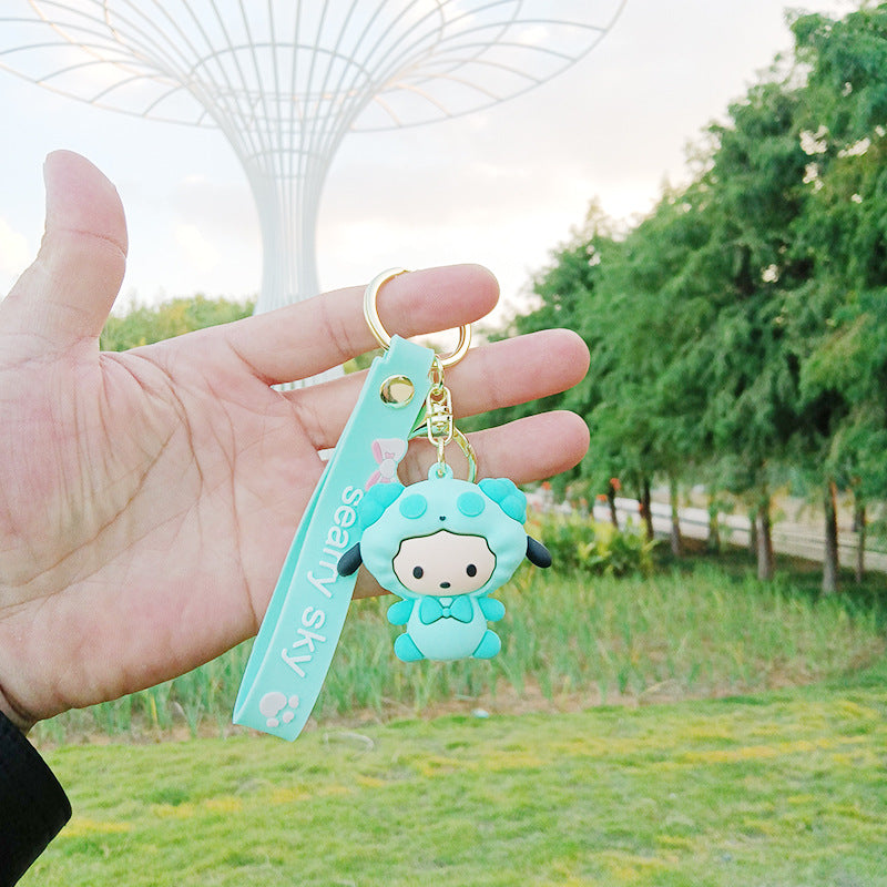 PVC cute cartoon keychain （Minimo de compra 3） MYA-YiC008