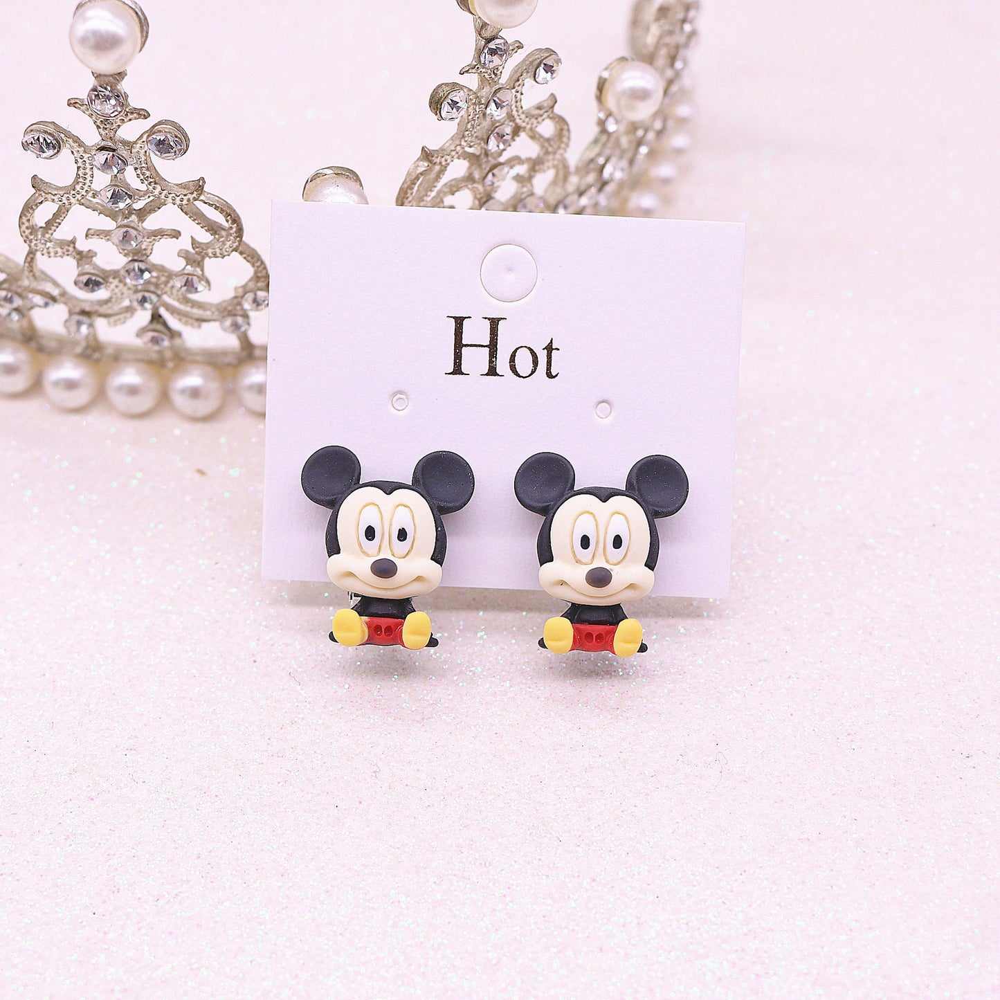 Resin cute cartoon ear clip (Mimimo de compra 2) MIC-MuM016