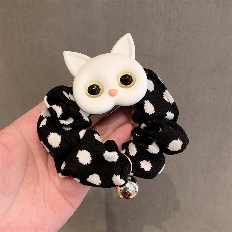 Plush cartoon cute hair rope (Minimo de compra 2) MIC-MiaoD001