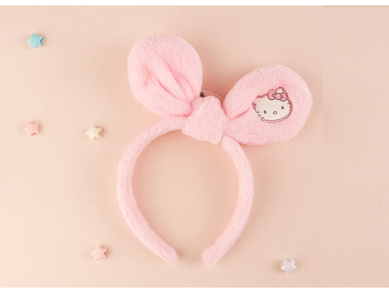 Silicone cute cartoon hairband (Minimo de compra 10)  MYA-LangK018