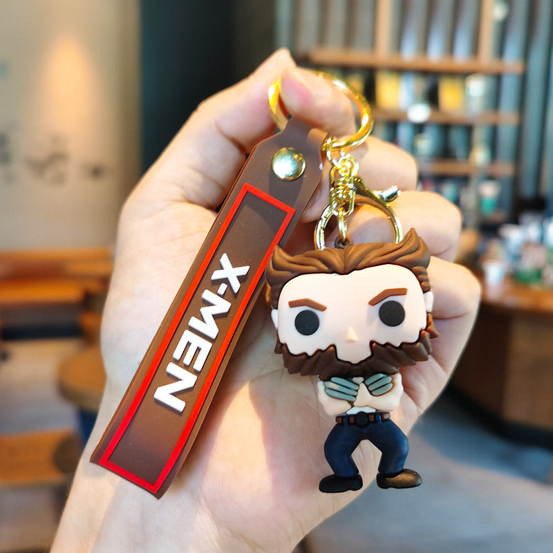 PVC cartoon X-Men keychain MYA-FanC001