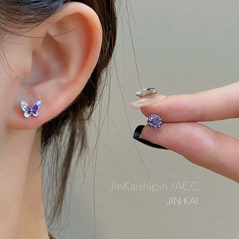 Resin versatile cherry earrings (Minimo de Compra 2) MIC-JinK004