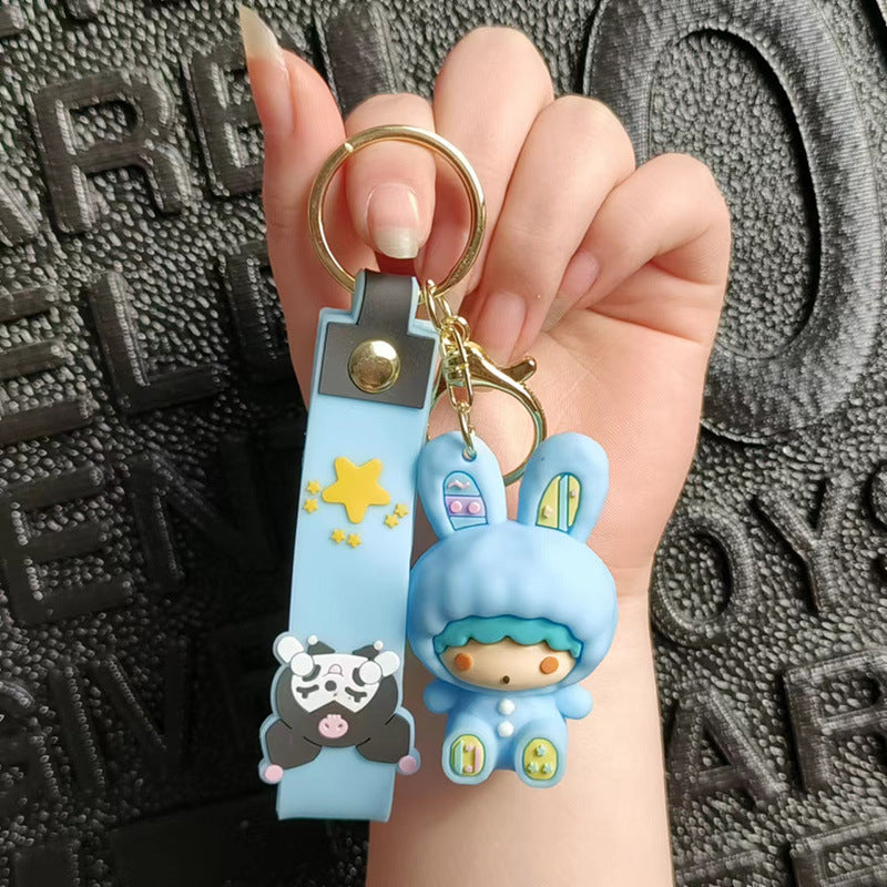 PVC creative cartoon cute keychain MIC-FeiR007