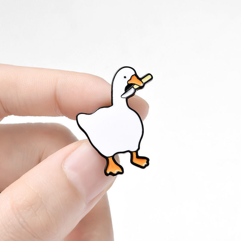 Alloy cartoon personalized brooch (Minimo de compra 6) MIC-ShengM016