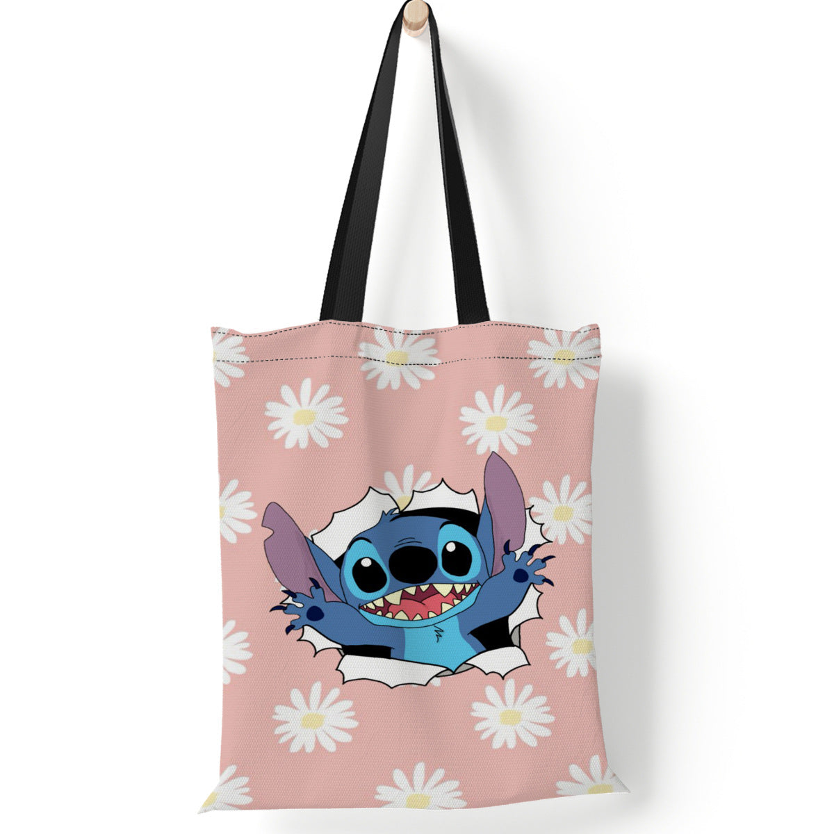 Polyester cartoon canvas shoulder bag (Minimo de Compra 2) MYA-QB009