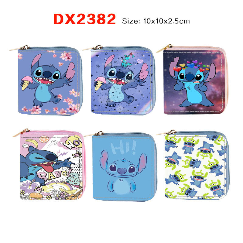 PU short cartoon zipper wallet (Minimo de compra 3) MIC-Dengx020