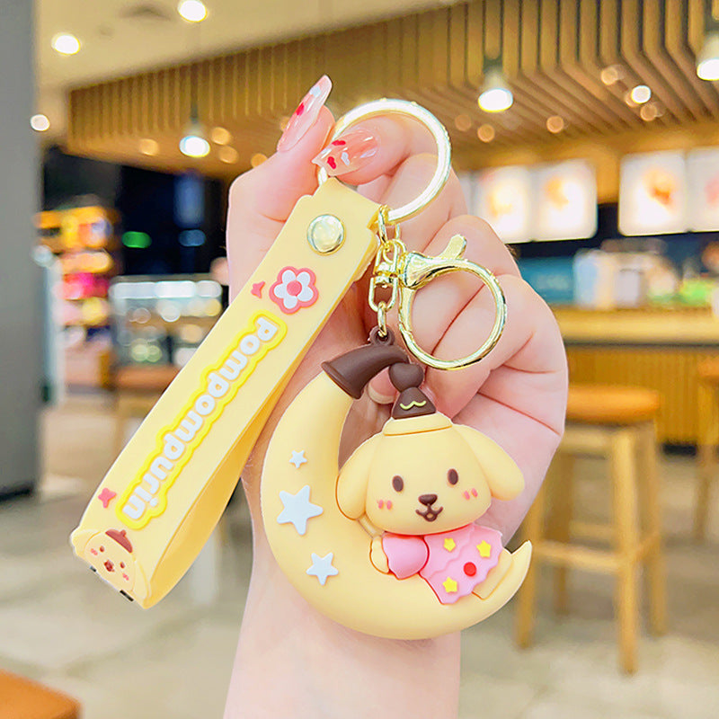 PVC cartoon cute pet cute keychain MIC-YiD042