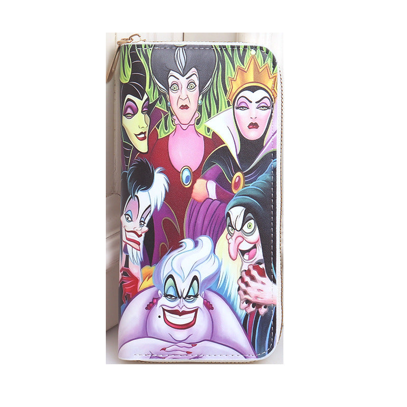 PU cartoon cute queens wallet (Minimo de Compra 3) MYA-BenF024