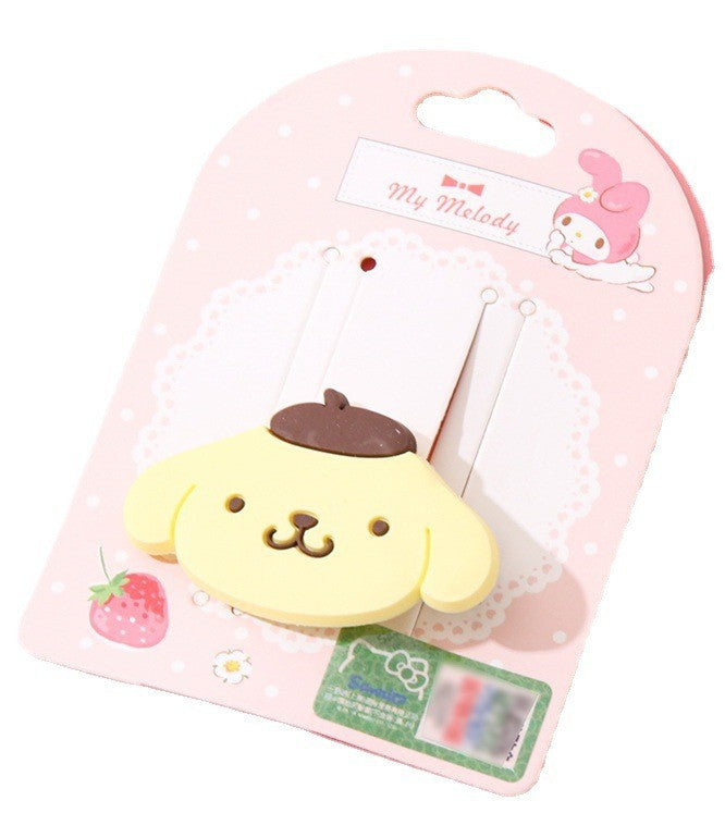 Silicone cute cartoon hairpin (Minimo de compra 10)  MIC-LangK003