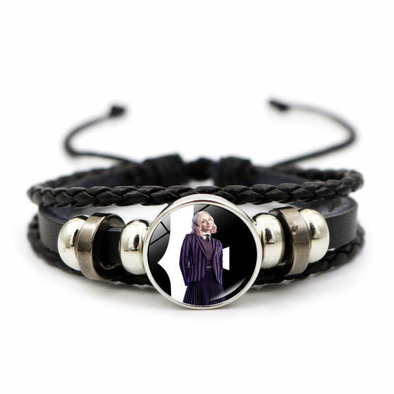 alloy vintage leather bracelets MIC-BT-JiaY007